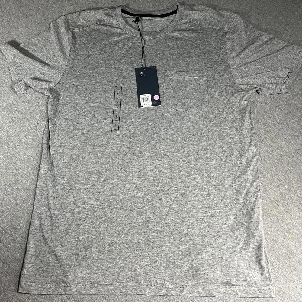 NWT VRST Men's Sun Protection breath ability Short Sleeve T-Shirt with Pocket - Picture 1 of 5